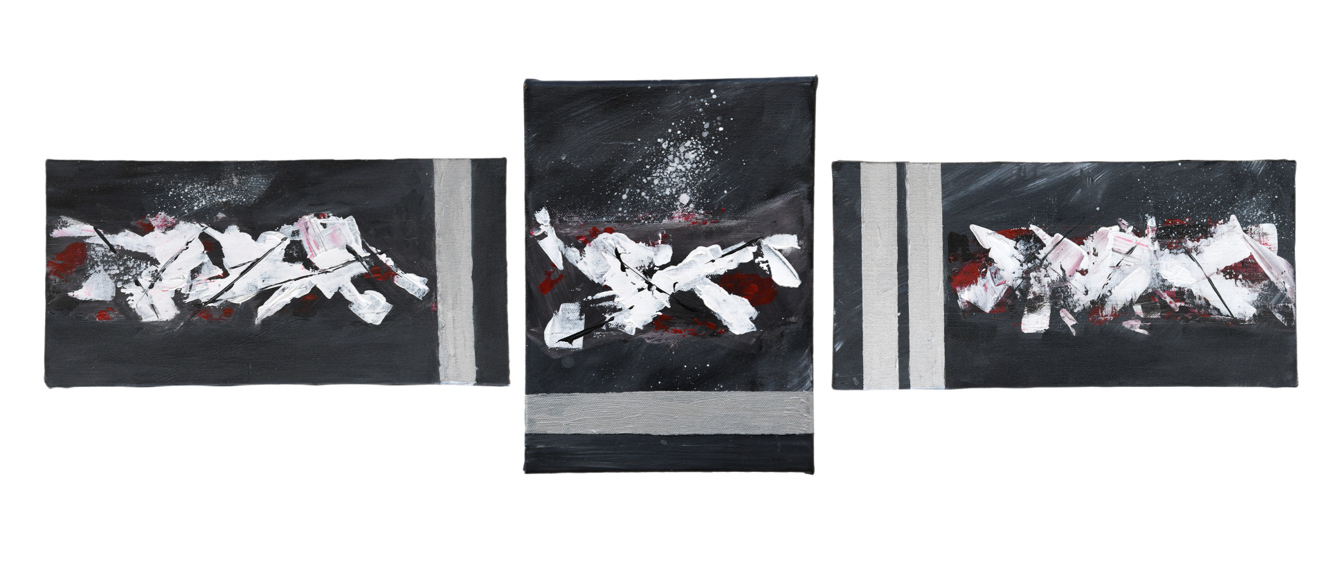 Clair obscur (acrylique, 90*20). prix : 160 €