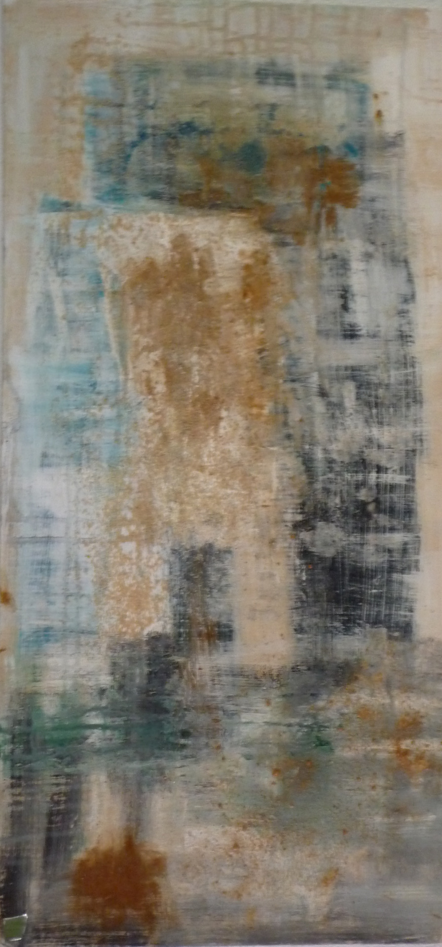 Anthracite (acrylique sur carton 20*80) prix : 150€
