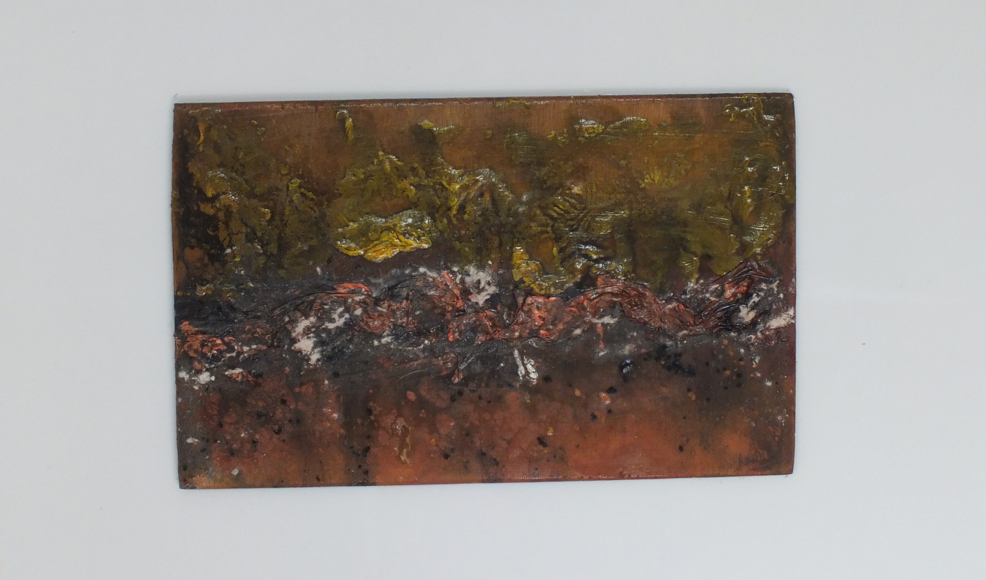 Vendu Couleurs d'automne (acrylique 20*15 20€).