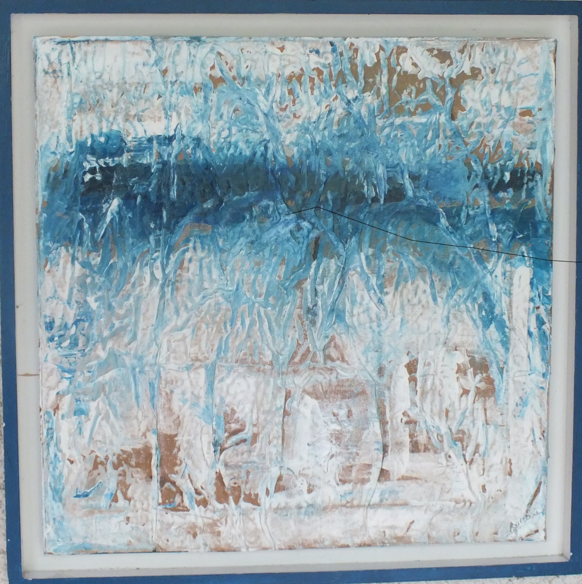 Mangrove (acrylique 60*60) Prix : 95 €)