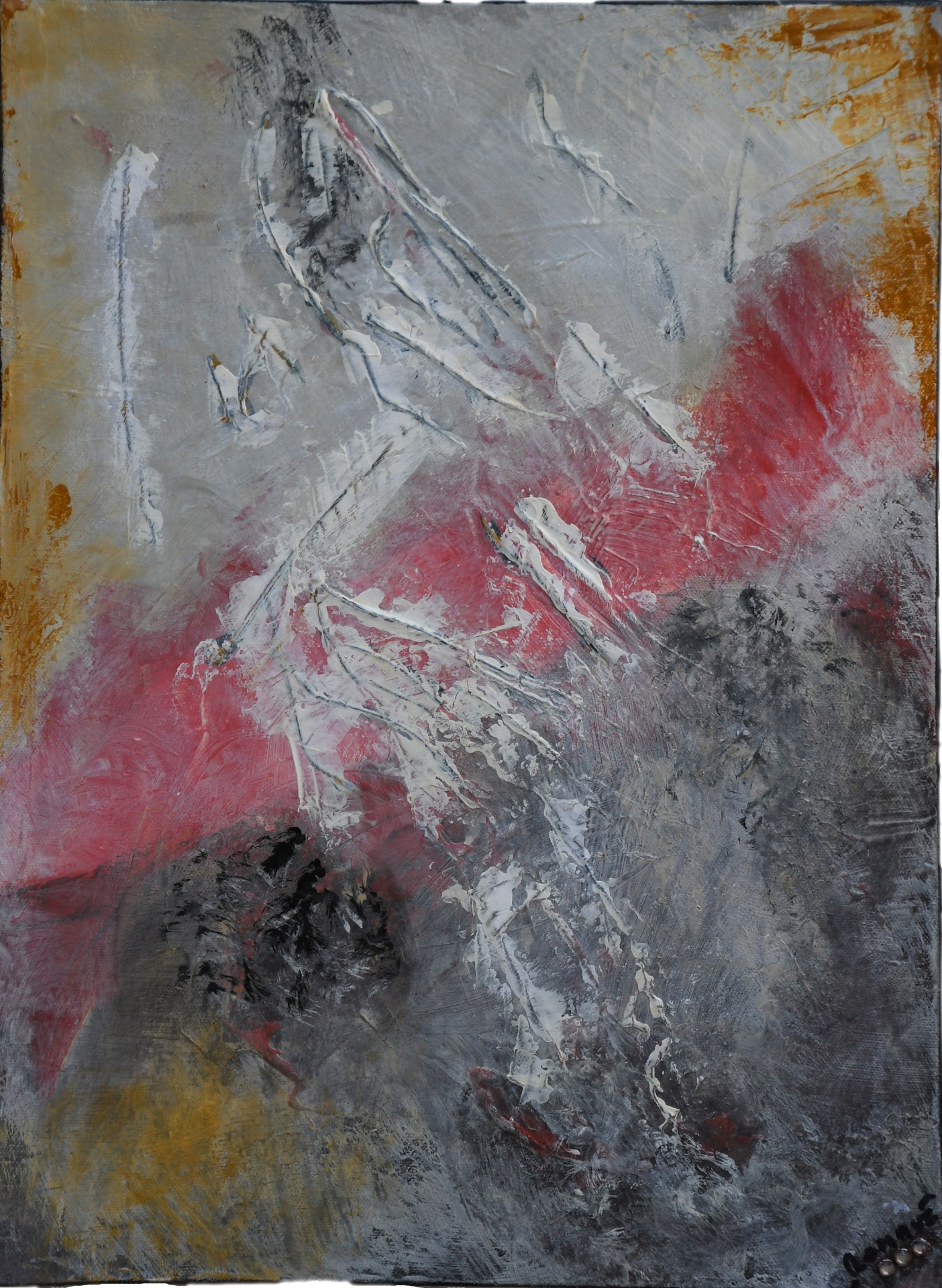 Fêlures (acrylique 50*30) 80 €