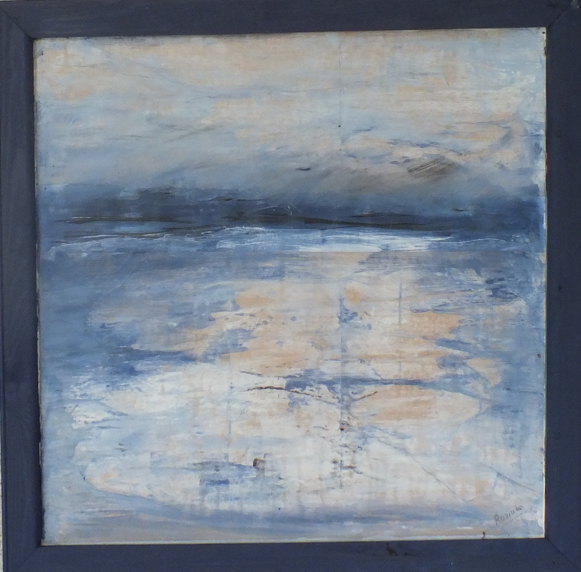 Vendu Onde (acrylique 60*60) 110 € Vendu