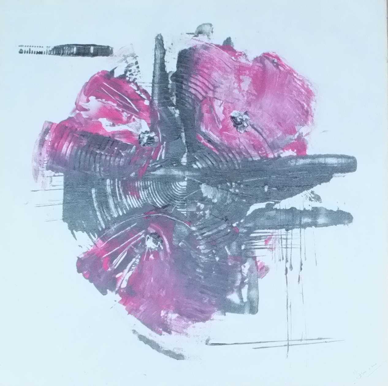 Léos (acrylique 30*30) 50 €