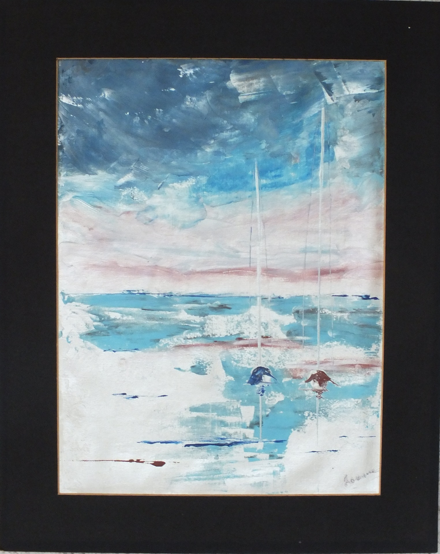 Horizon (acrylique 40*48)Prix : 80 €