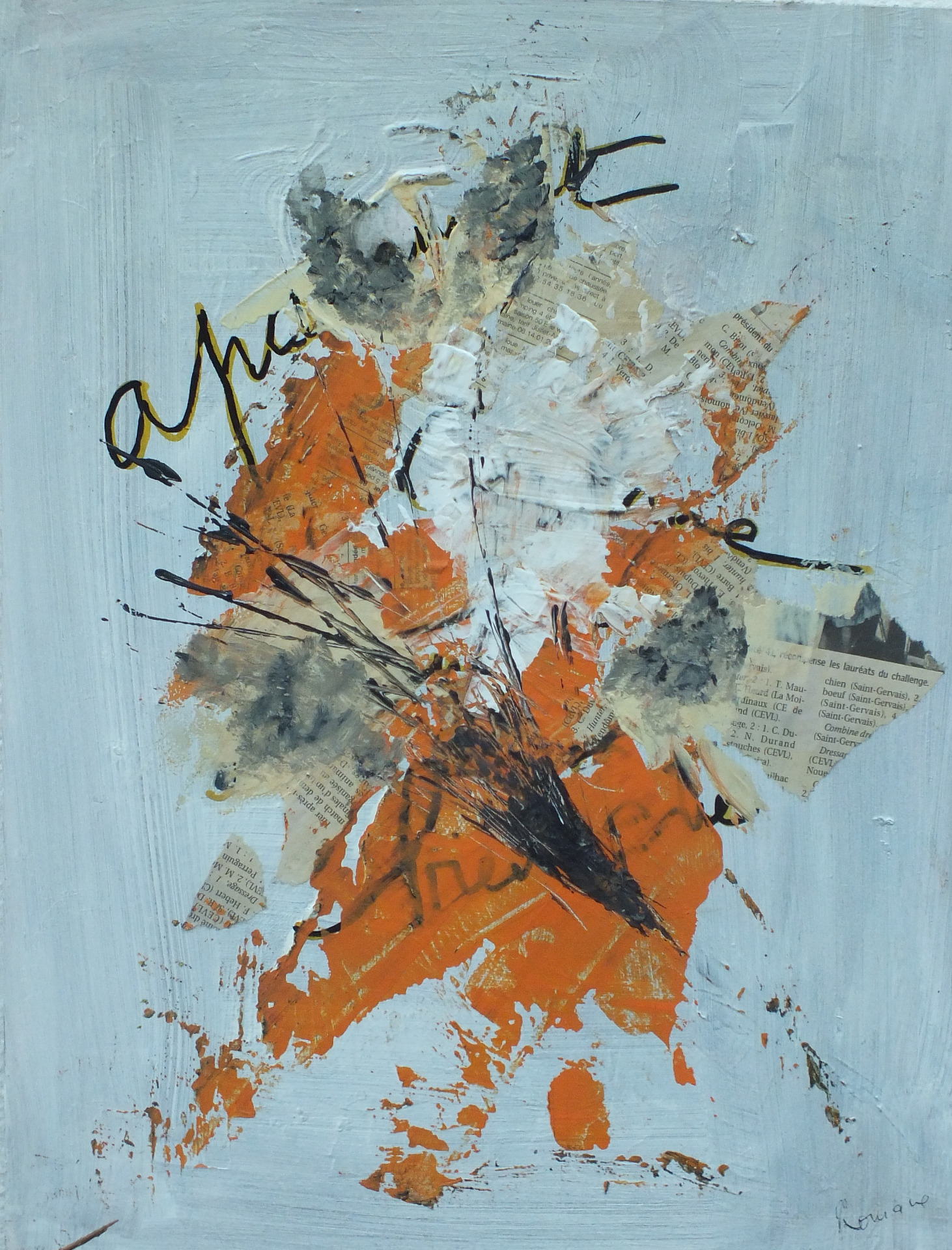 Audace (acrylique 30*40) Prix : 60 €