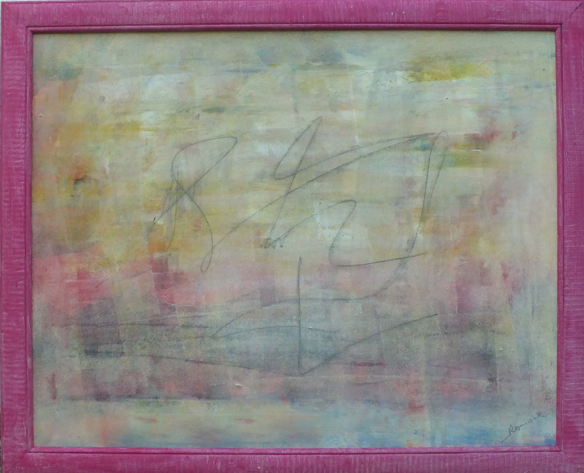 Grenadine (acrylique 60*45) Prix : 80 €